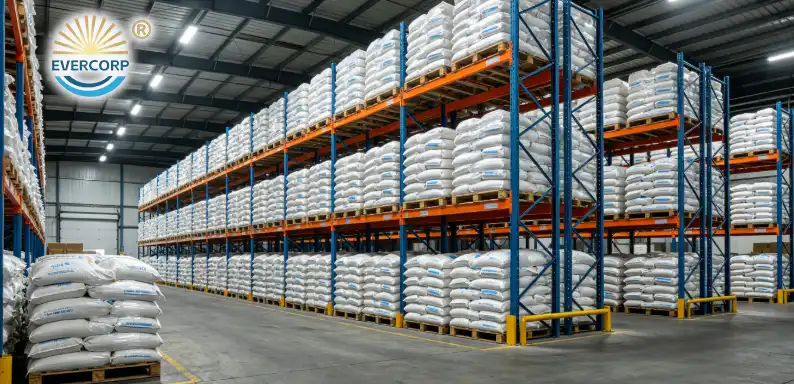 Large‑scale finished‑goods inventory warehouse for HPEG2400 macromonomer Large‑scale finished‑goods inventory warehouse for HPEG2400 macromonomer