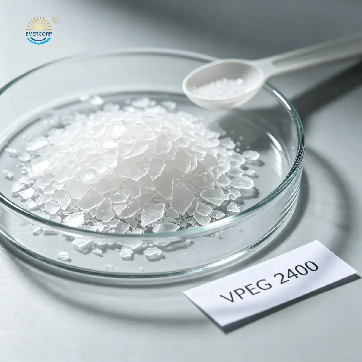 VPEG 2400 white flake polyether macromonomer for PCE superplasticizer synthesis VPEG 2400 white flake polyether macromonomer for PCE superplasticizer synthesis